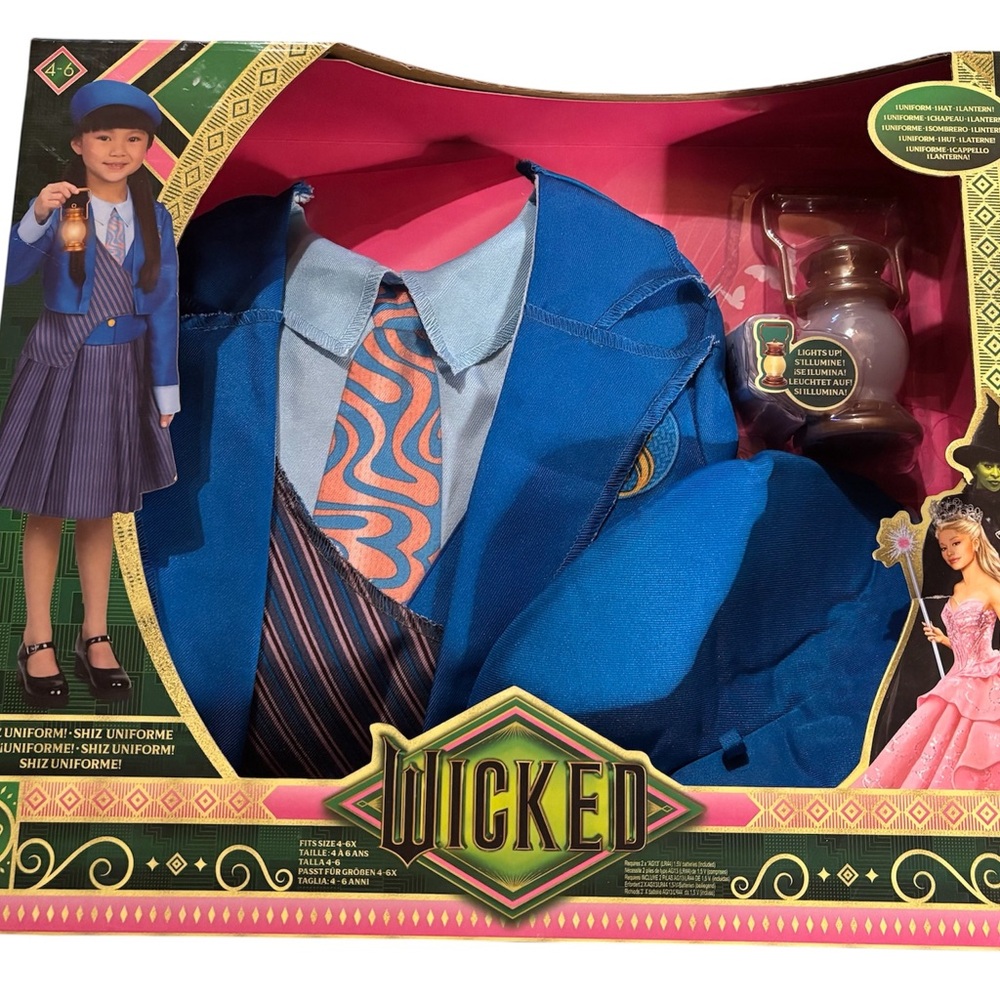 Wicked Blue Uniform Costume Set